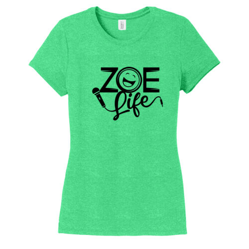 Green Ladies Perfect Tri Softstyle Tee Thumbnail